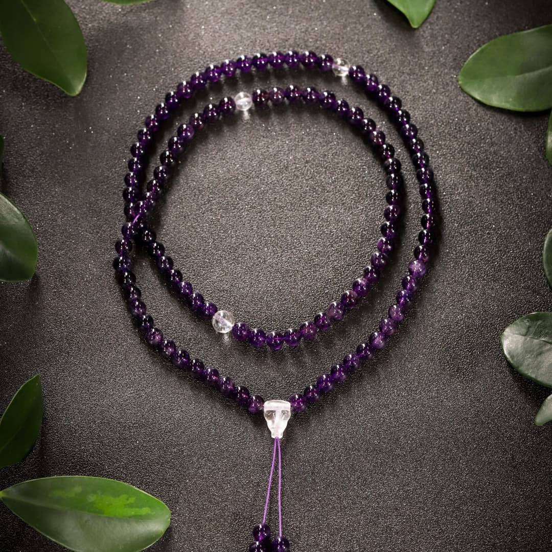 「九紫离火」紫水晶108颗佛珠 MEIHAO LIMITED