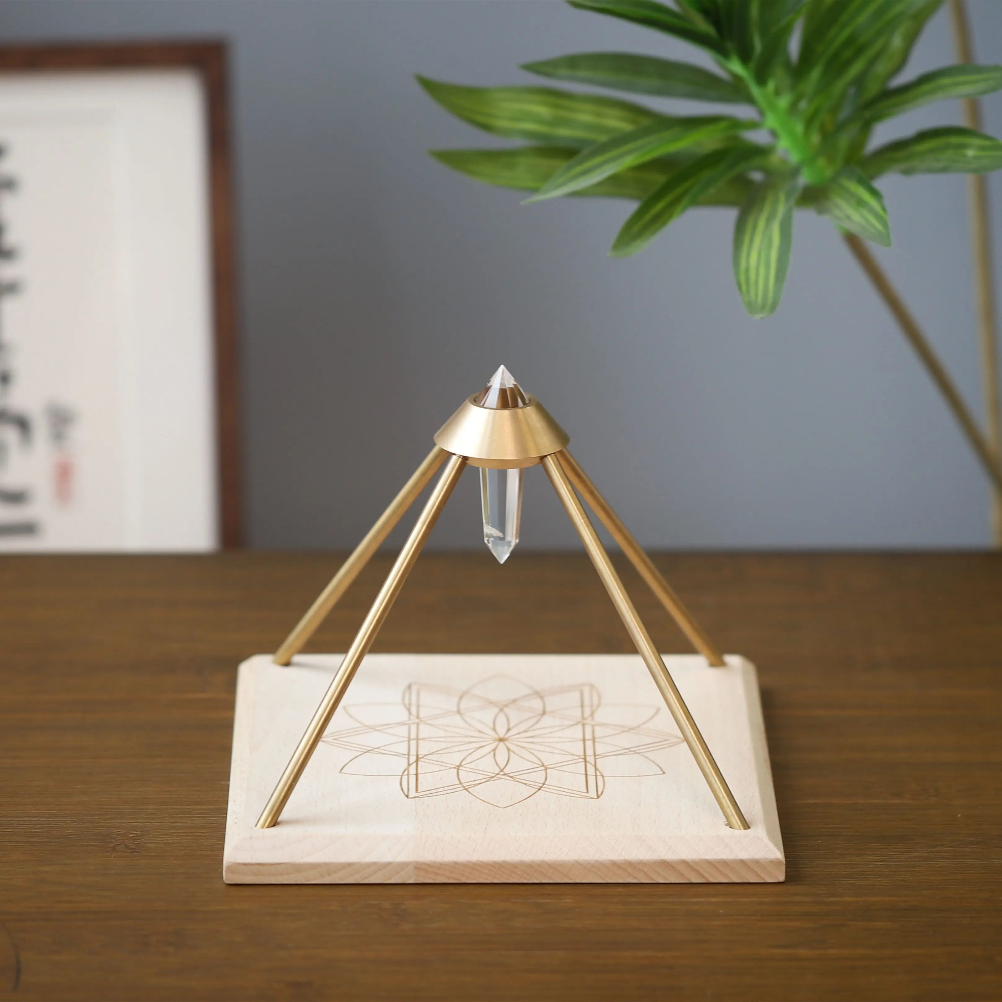 12棱面沃格尔权杖「送金字塔12瓣莲花 神圣几何」 MEIHAO LIMITED