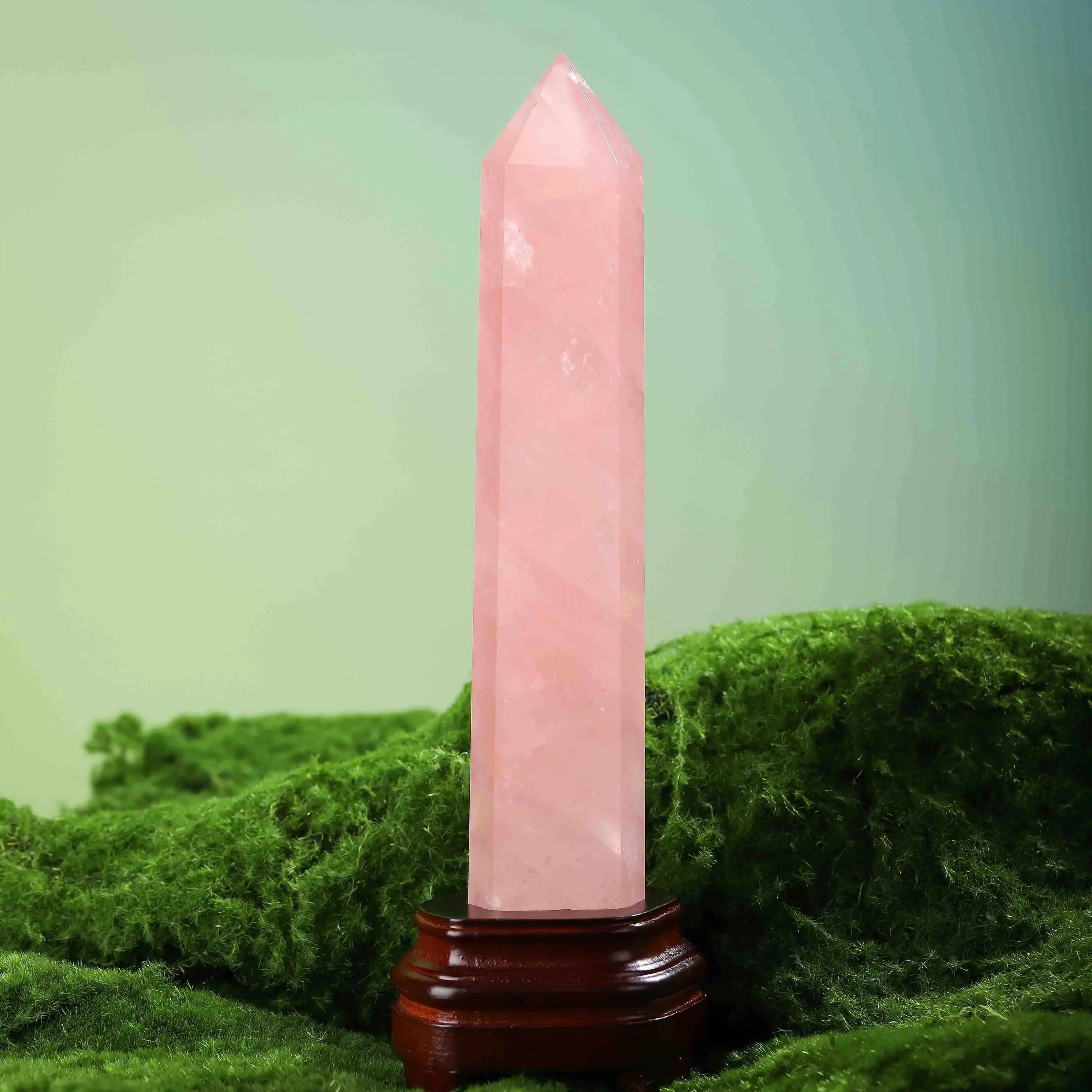 「心轮圣爱」马达加斯加粉晶柱 MEIHAO LIMITED