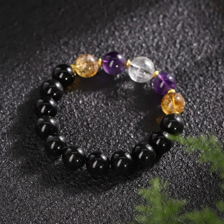 彩曜星河｜彩曜石 黄紫水晶手串 MEIHAO LIMITED