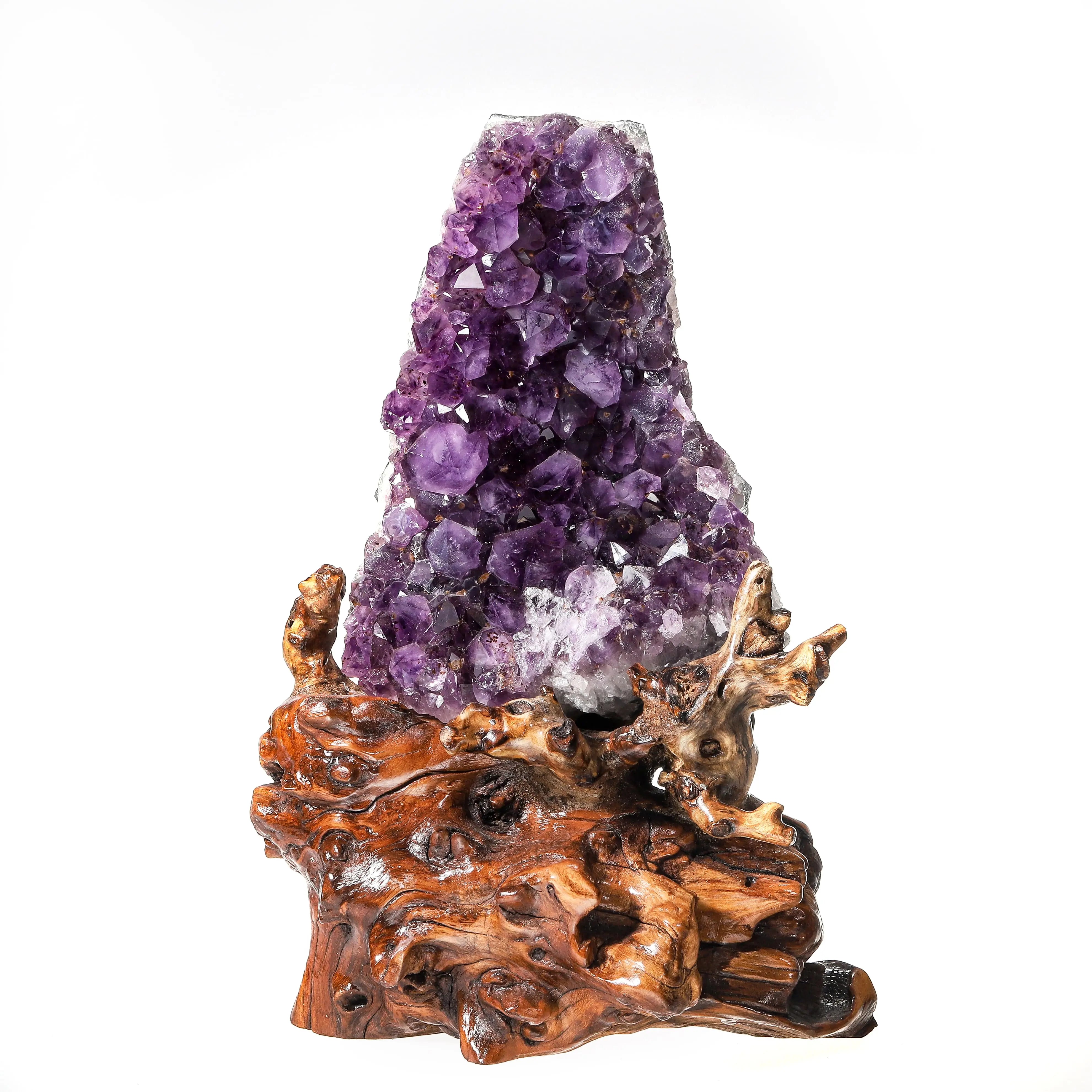 巴西精品深紫 紫水晶｜晶簇 净化消磁高能 MEIHAO LIMITED
