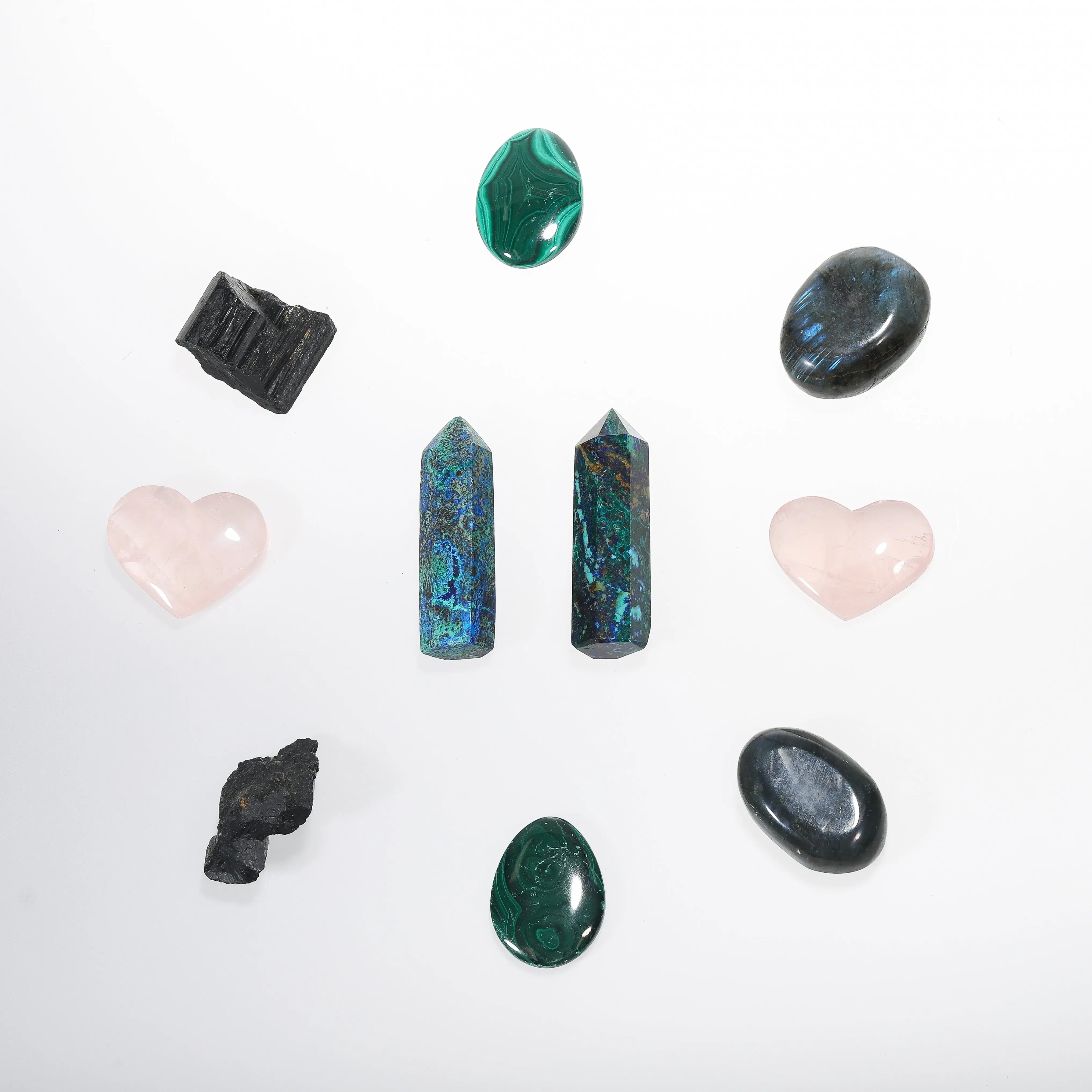 五行疗愈｜精品五宝 水晶套组 MEIHAO LIMITED