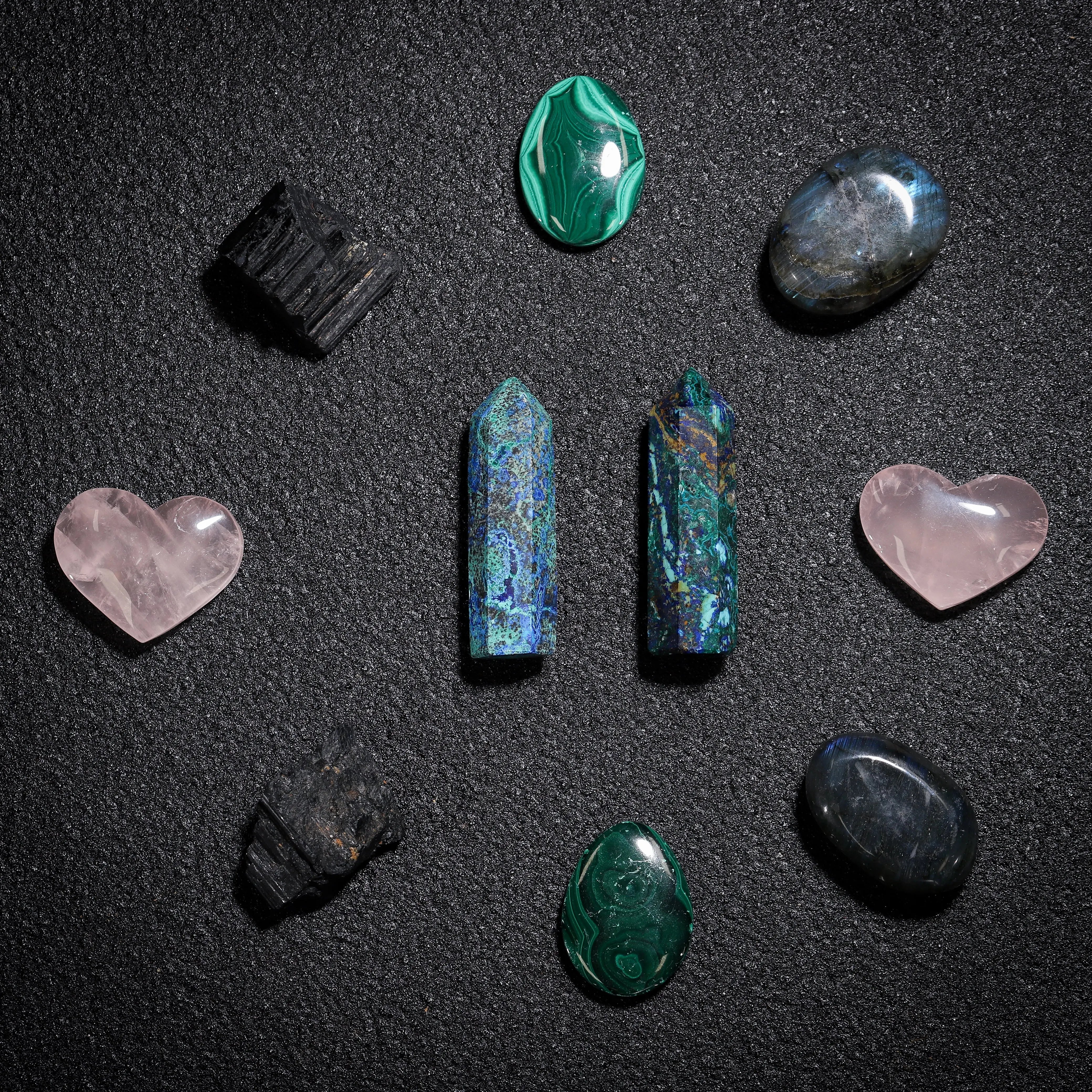 五行疗愈｜精品五宝 水晶套组 MEIHAO LIMITED