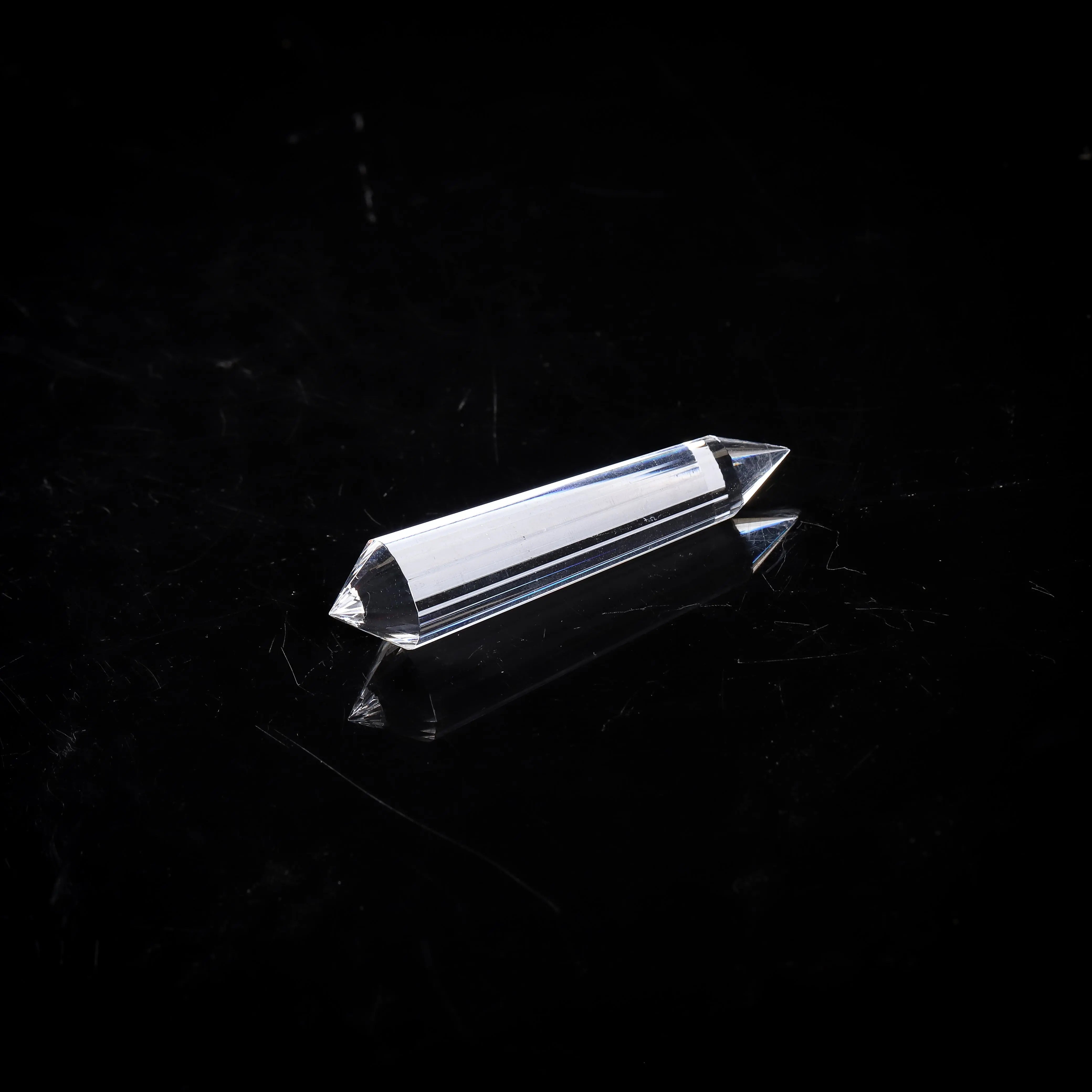 疗愈师必备白水晶24棱面沃格尔权杖 MEIHAO LIMITED